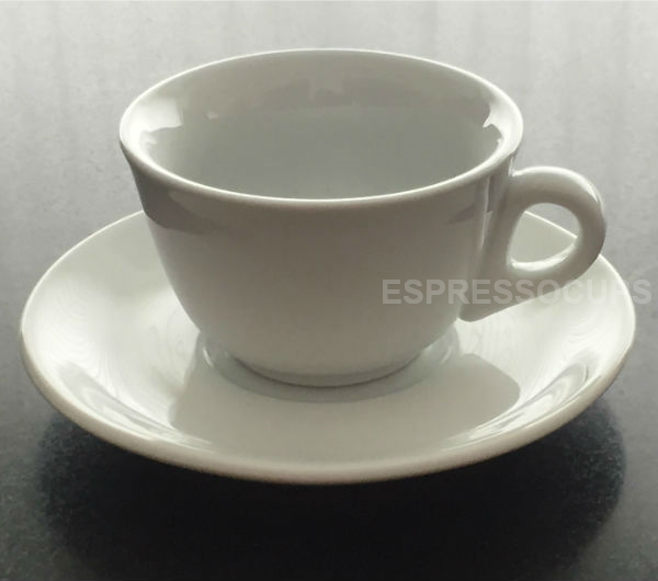 "LARIO" Cappuccino Cups - white